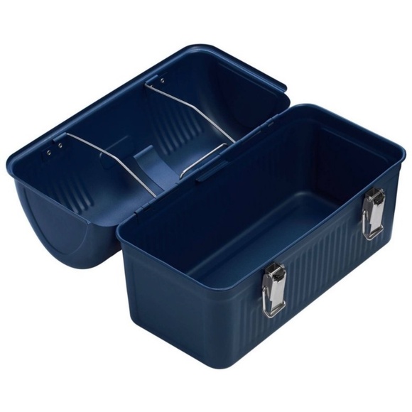 Hearth & Hand Magnolia Stanley 10qt Stainless Steel Lunch Box Marine Blue - Picture 3 of 15